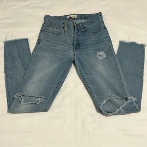 Madewell 9” High Rise Skinny